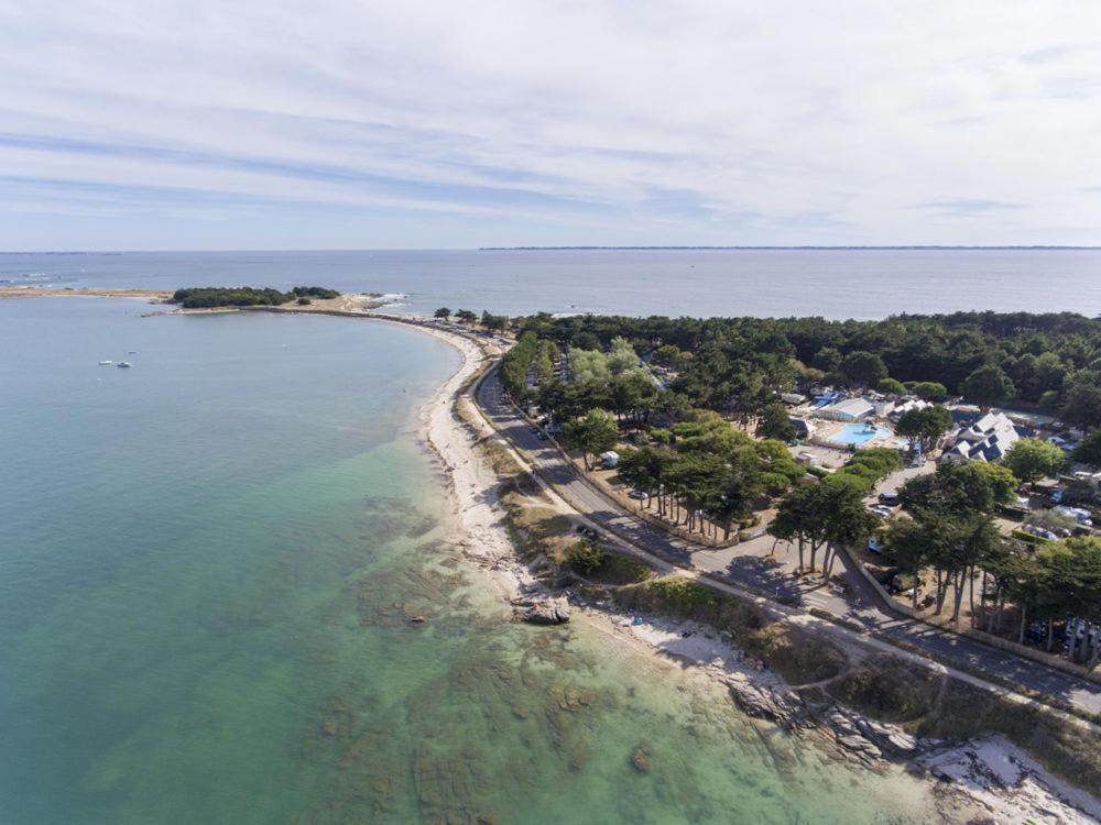 Panorama Vue Mer Quiberon Bagian luar foto